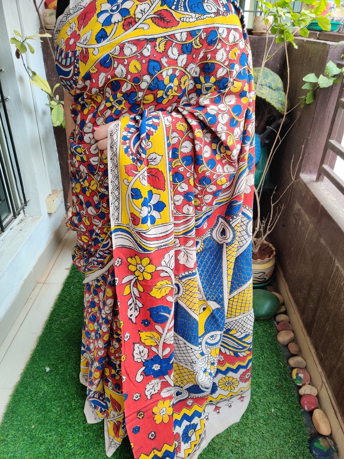 Kalamkari Cotton Saree