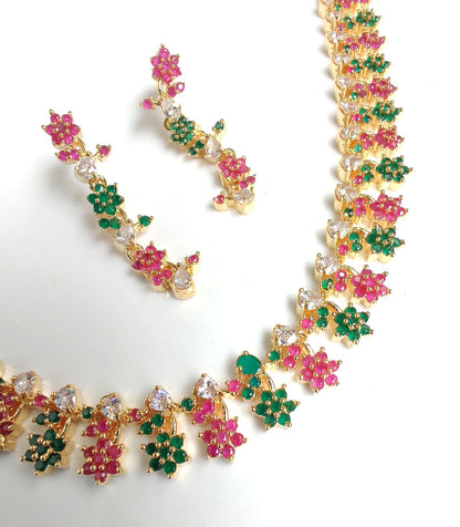 Floral Zircons Set