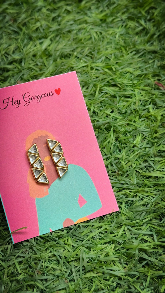 Kundan earrings - Lightweight collection