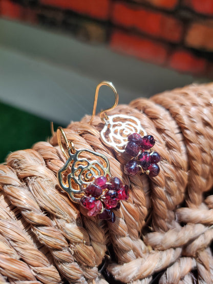 Gorgeous Garnet Earrings